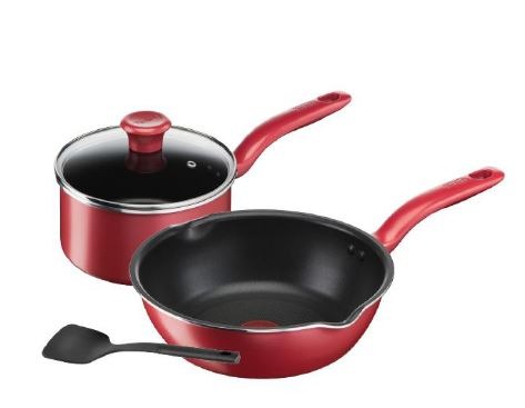 Tefal So Chef 4pc Induction-Friendly Cookware Set - HKS1214, Furniture