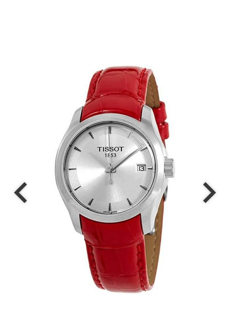 Tissot ladies watch red strap online