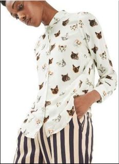 Topshop cat shirt Clearance