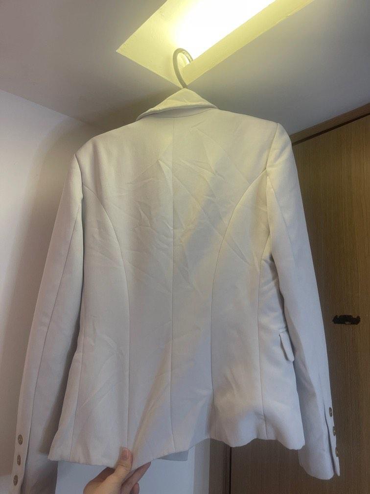 Topshop white clearance blazer