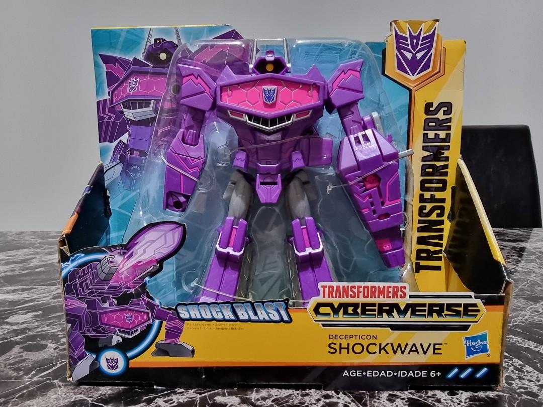 Transformers cyberverse ultra class top decepticon shockwave