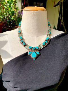 Unique Jewellery, Statement necklace, Diwali gift ideas, Gemstone necklace, colourful necklace, Saree jewellery, deepavali necklace, diwali jewelry, ethnic jewellery, traditional jewellery, Hippie Necklace, Bold necklace, 