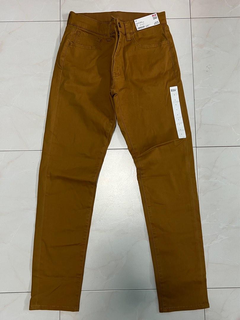 UNIQLO Ezy Ultra Stretch Skinny Fit Colour Jeans, Men's Fashion