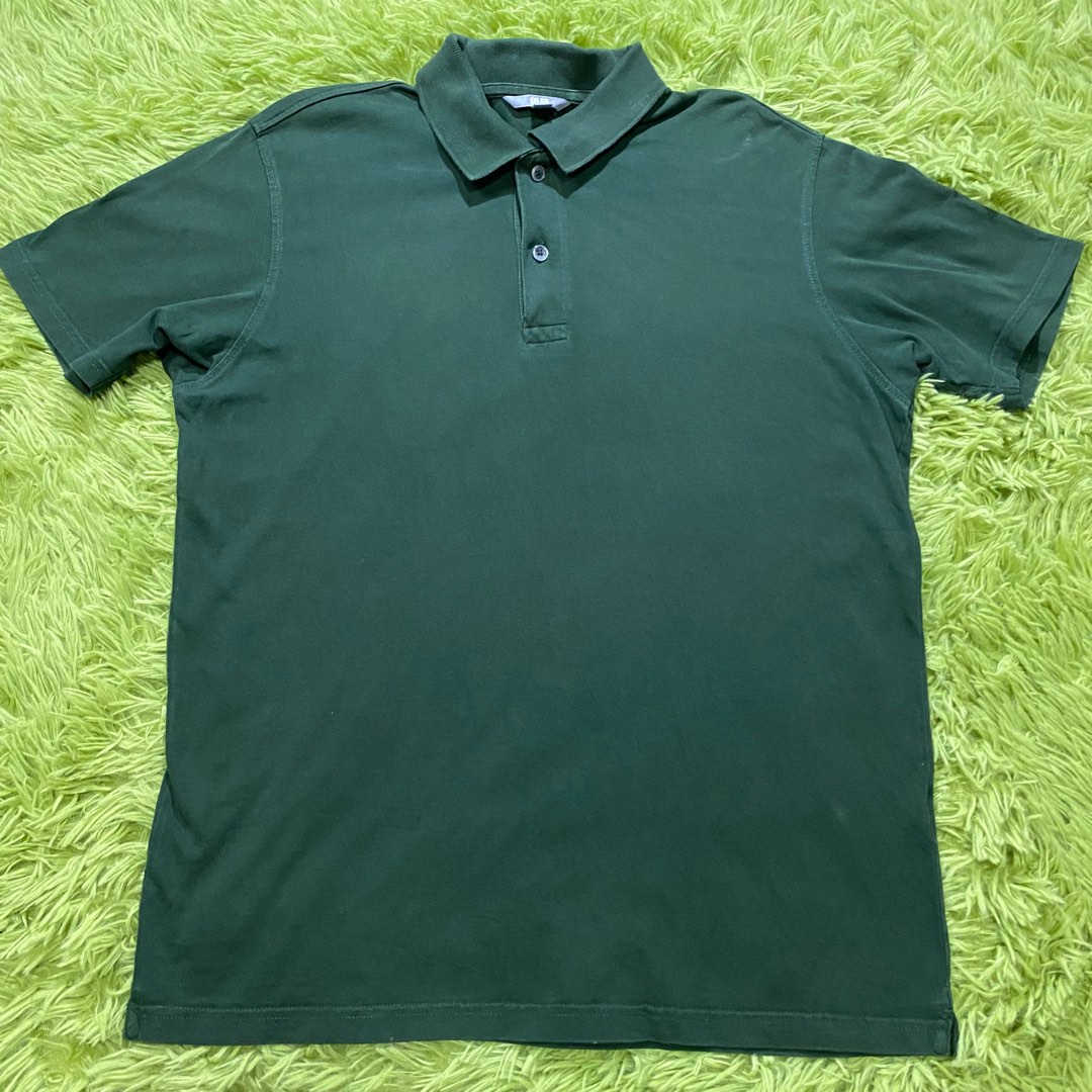 Uniqlo Green Polo Shirt, Men's Fashion, Tops & Sets, Tshirts & Polo ...
