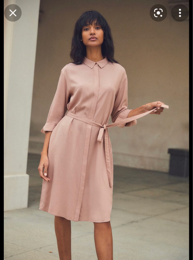 Uniqlo Rayon Dress Women s Fashion Tops Blouses on Carousell