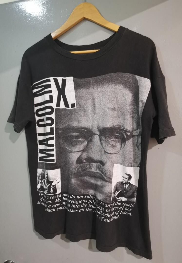 Vintage 90s Malcolm X mecca tee, Men's Fashion, Tops & Sets, Tshirts ...
