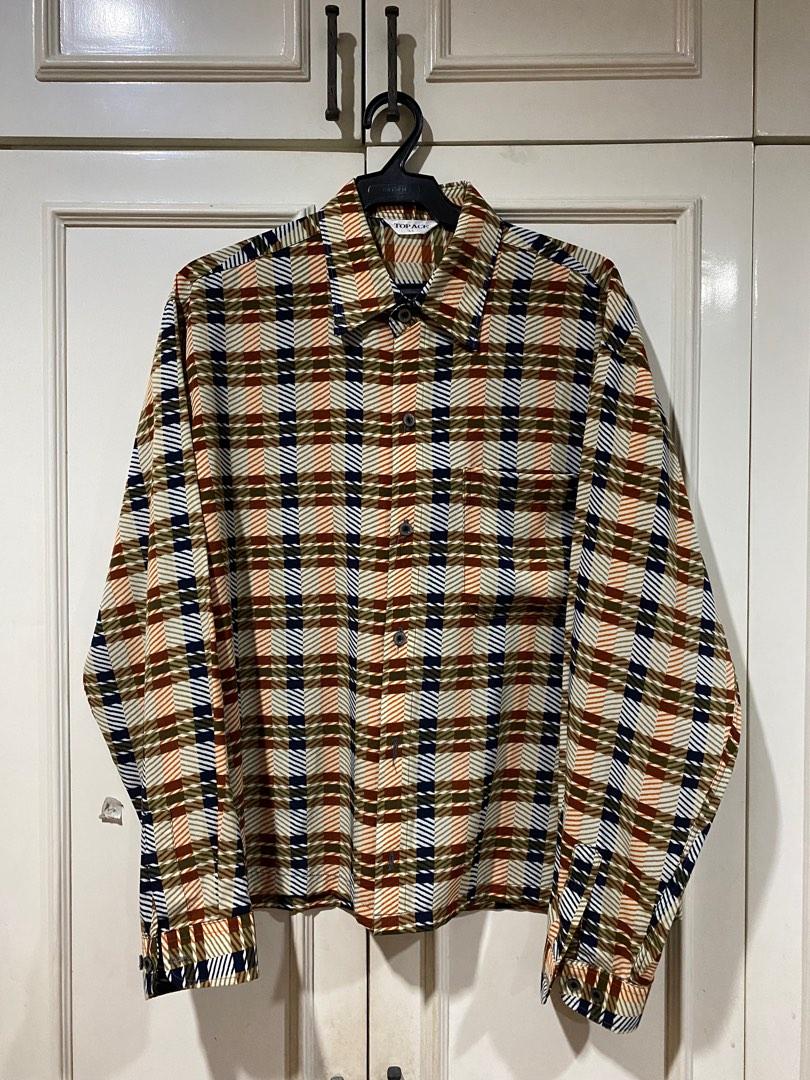 Vintage Cropped Shirt (Category: Formal Shirts) located in San Pedro. Submitted by __dewatts (Listing ID 1183052760, Image 1). Description: Vintage shirt bought from japan. Was initially a standard length shirt but I had it shortened for that “cRoPpEd iN tHe BodY” look V nice plaid pattern Fits size M.
