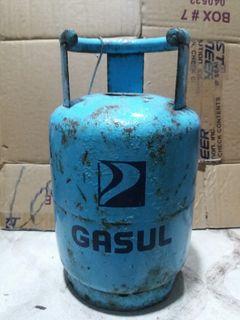 Vintage mini metal gasul tank