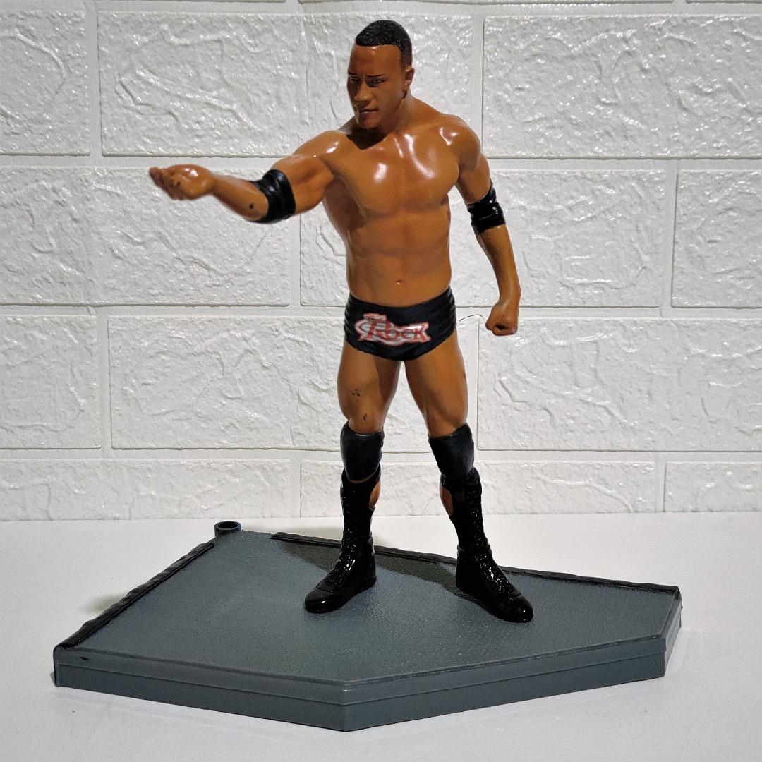 WWE The Rock Unmatched Fury Action Figure Hobbies Toys Toys