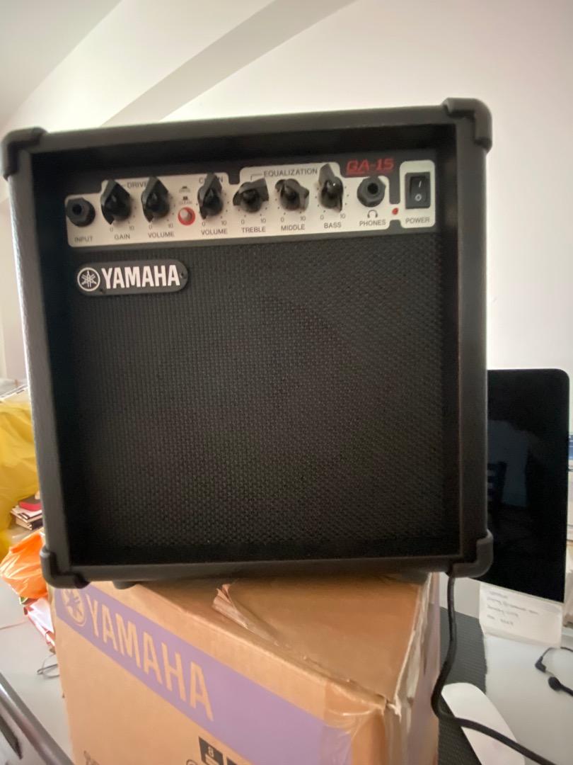 YAMAHA GA15 GUITAR AMPLIFIER, Hobbies & Toys, Music & Media, Musical ...