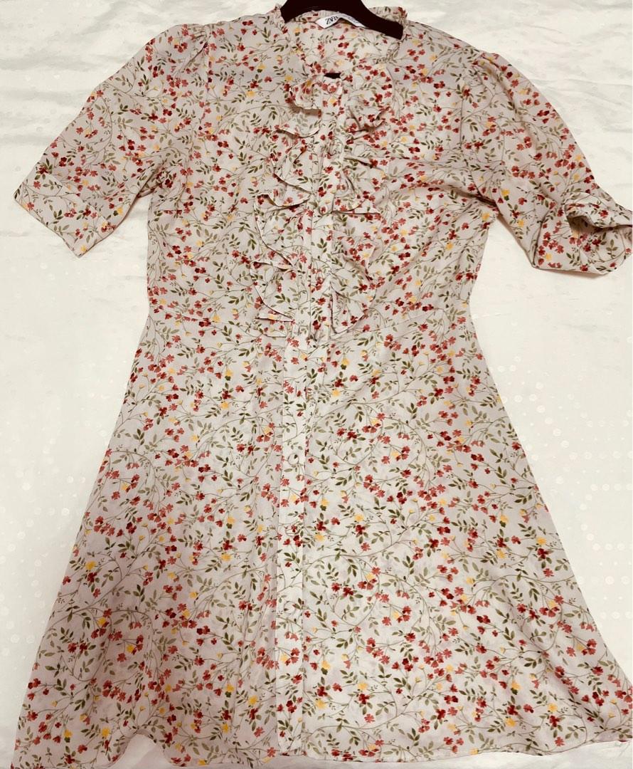 Zara Tiffany Floral Dress Women s Fashion Dresses Sets