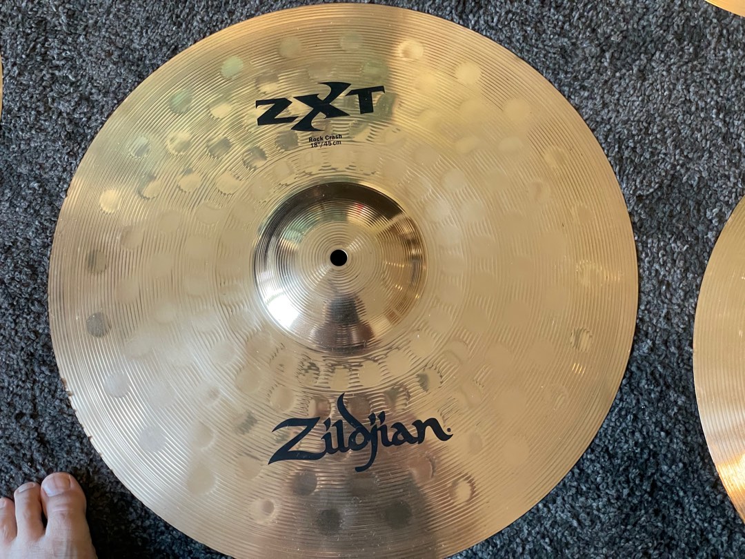 Zildjian ZXT 18 inch rock crash cymbal, Hobbies & Toys, Music & Media