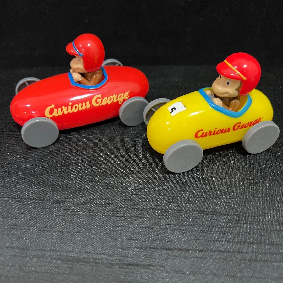 2 X Curious George Car Toy Set Hobbies Toys Toys Games on Carousell