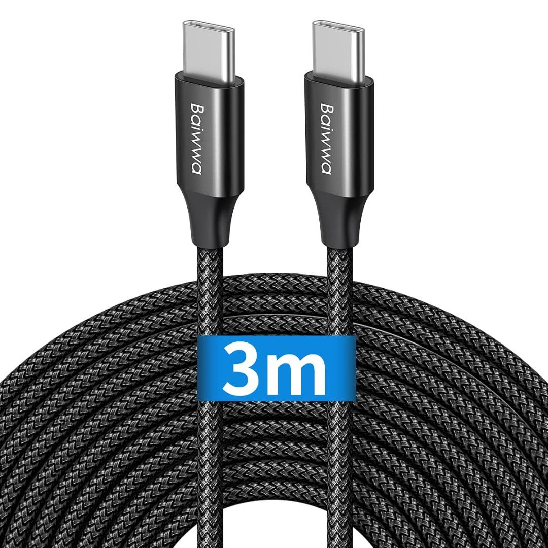 Samsung Type-c To Type C Usb Note 10 Plus A70 A71 A80 S10 Lite 1m Cable