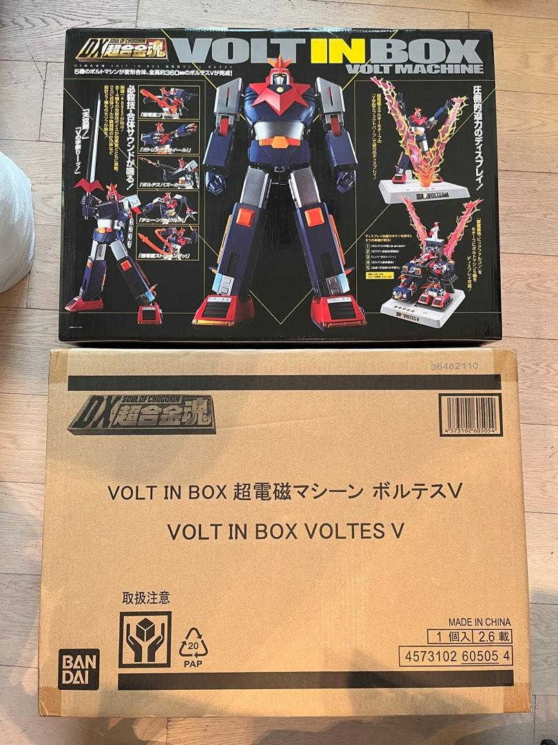 日版🇯🇵 DX超合金魂DX Soul of Chogokin Volt In Box V型電磁俠Voltes 