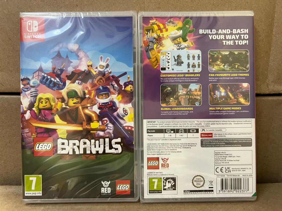 全新 Oled Switch Lego Brawls 樂高大亂鬥 歐版 中文 英文 日文 電子遊戲 電子遊戲 Nintendo 任天堂 Carousell