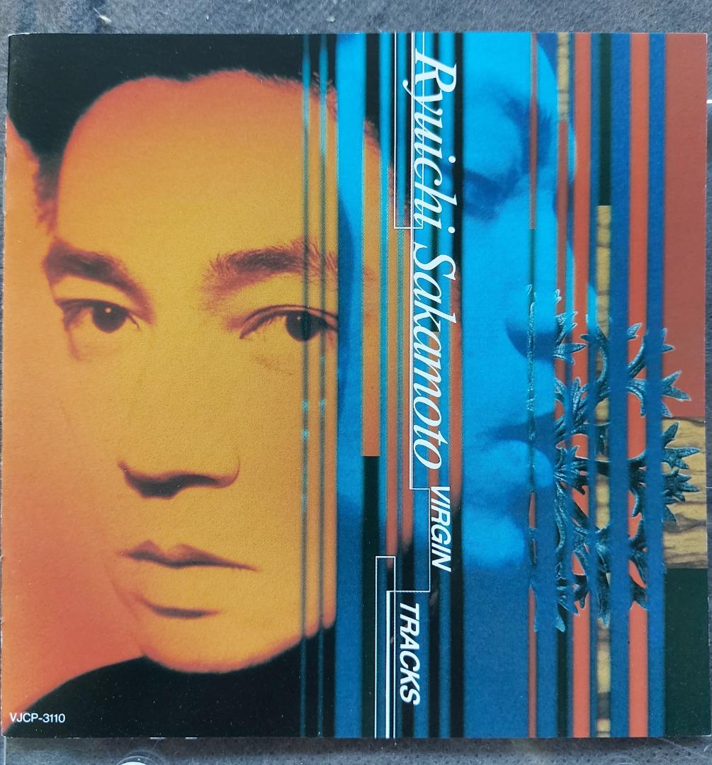 坂本龍一ryuichi sakamoto - ViRGiN TRACKS 精選CD (95年日本版, 側帶