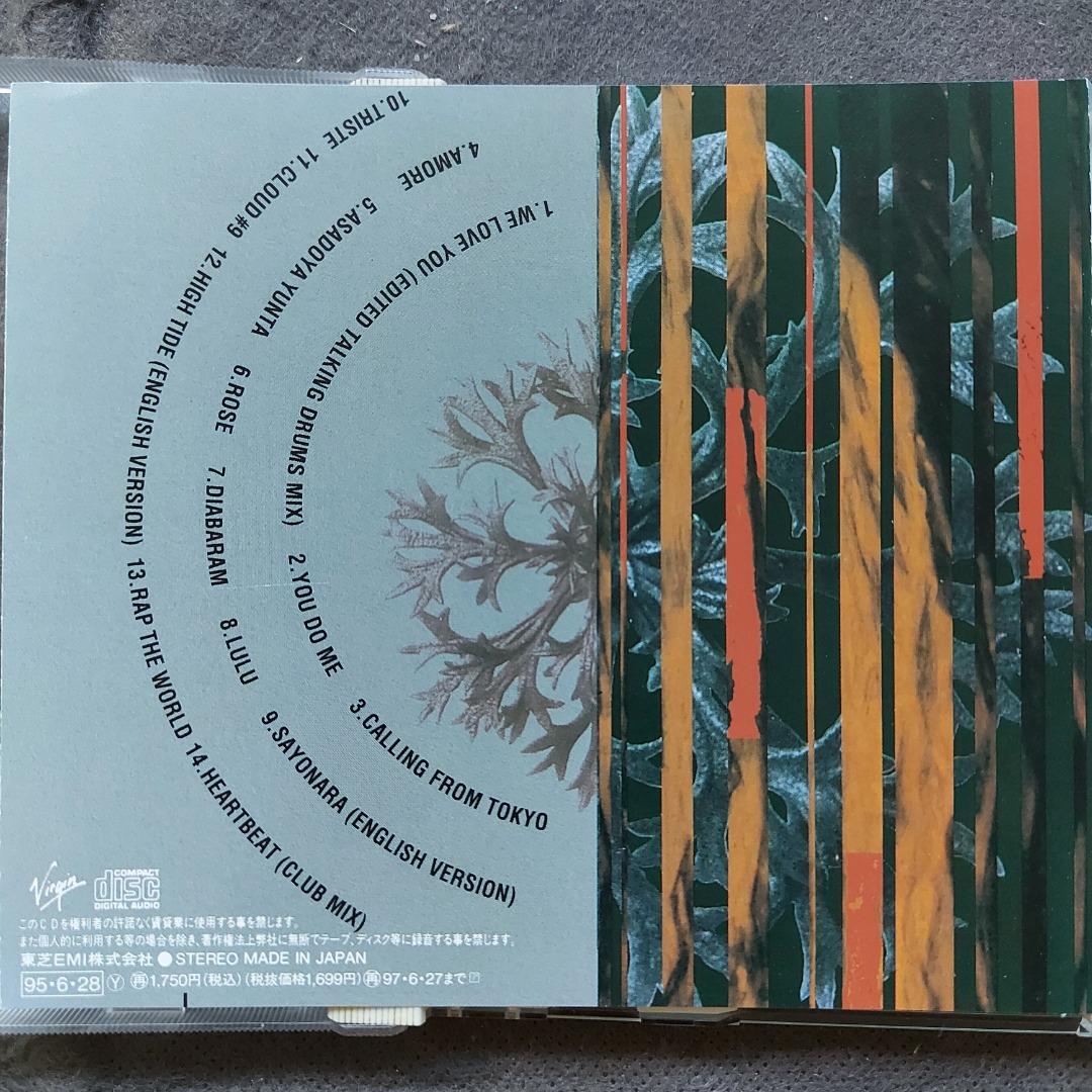 坂本龍一ryuichi sakamoto - ViRGiN TRACKS 精選CD (95年日本版, 側帶