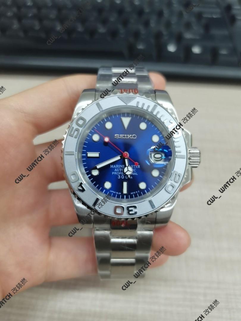 ヨーロピアンマイスターチタン製 NH35 SEIKO MOD サンバースト加工 - 時計