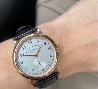 A Lange & Sohne 1815 rose gold