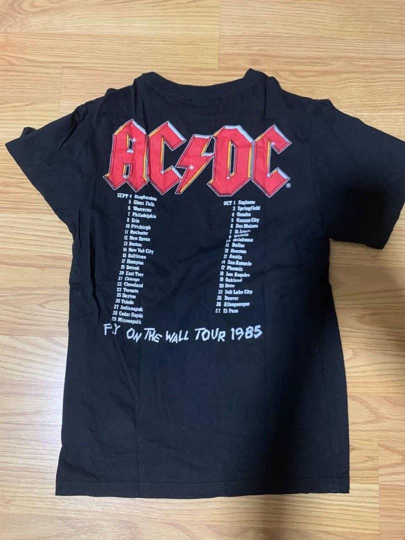 AC/DC graphic band tshirt shirt top, Men's Fashion, Tops & Sets