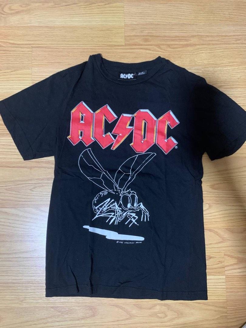 AC/DC graphic band tshirt shirt top, Men's Fashion, Tops & Sets