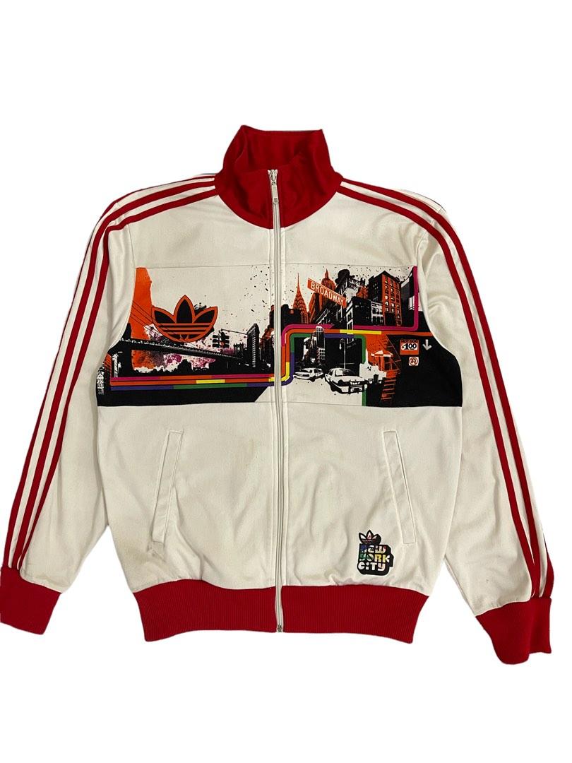 Adidas new yorker tracksuit top sales