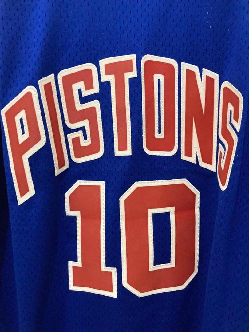 Adidas Pistons Rodman Jersey, Men's Fashion, Activewear on Carousell