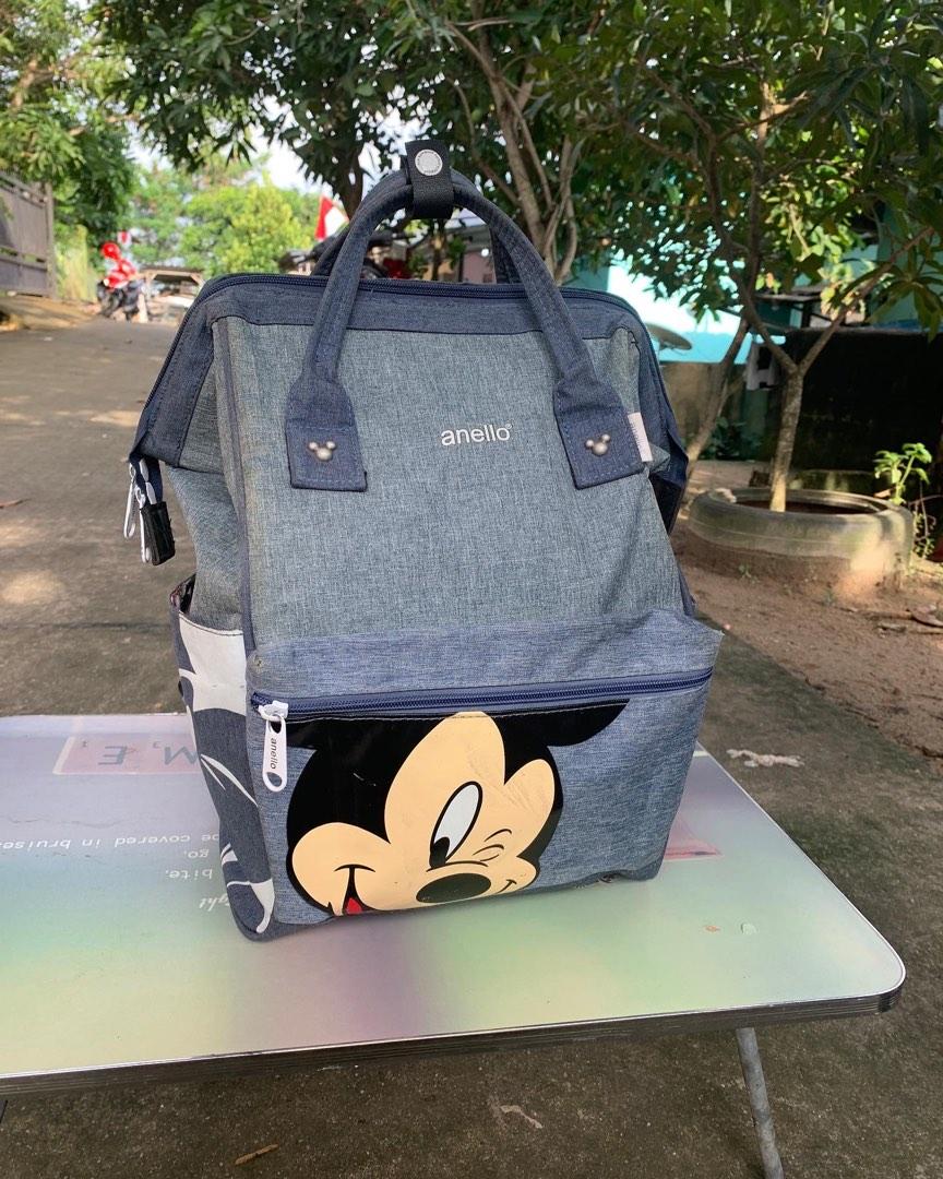 Anello mickey mouse backpack, Fesyen Wanita, Tas & Dompet di Carousell