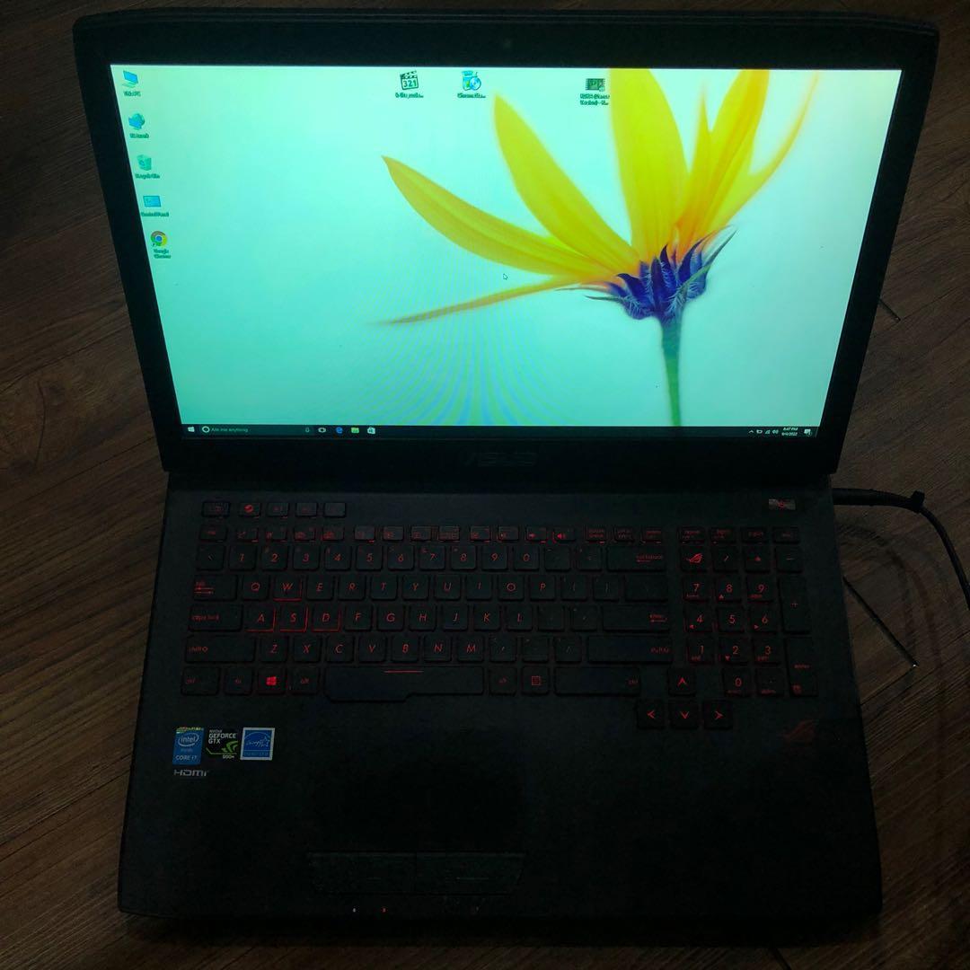 Asus ROG gaming, Computers & Tech, Laptops & Notebooks on Carousell