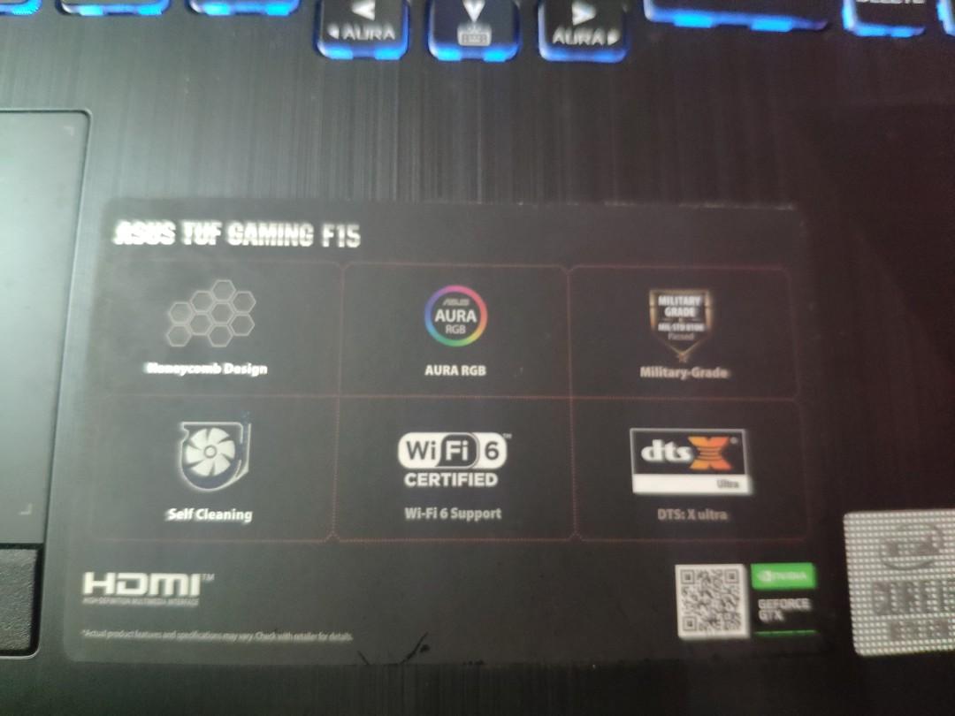 Asus TUF Gaming F15, Computers & Tech, Laptops & Notebooks on Carousell
