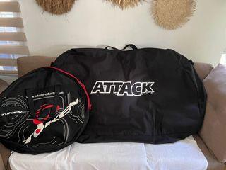 Attack Bike Bag and Token Wheelset Bag ASPACK
