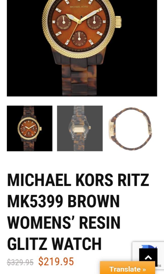 Mk 5399 watch sales