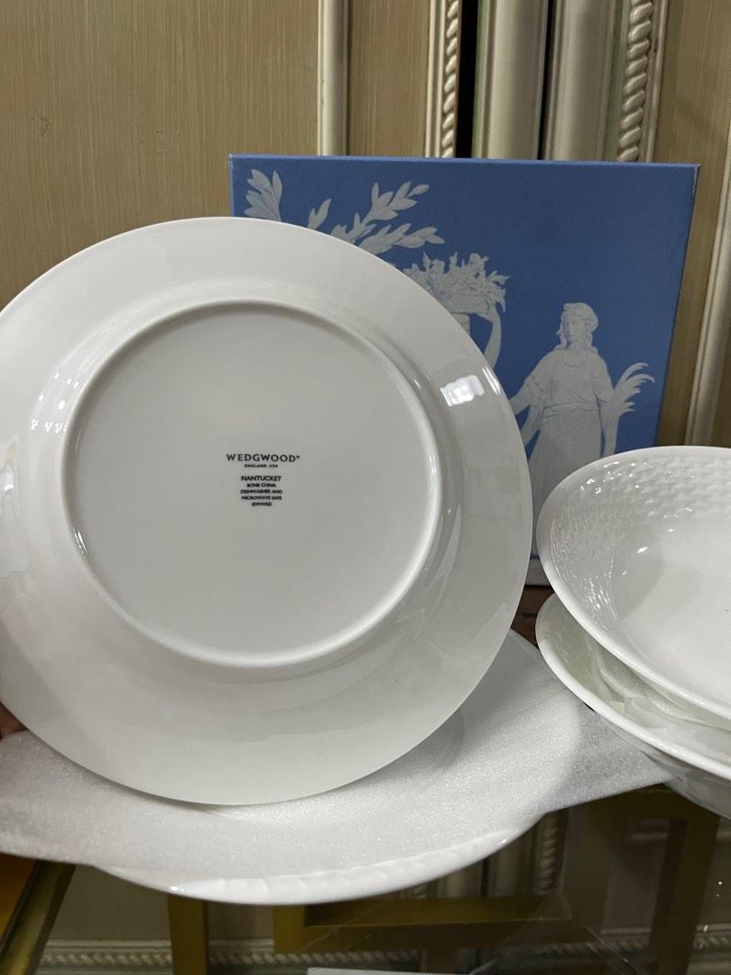 Authentic wedge wood plate and bowl set, Furniture & Home Living ...