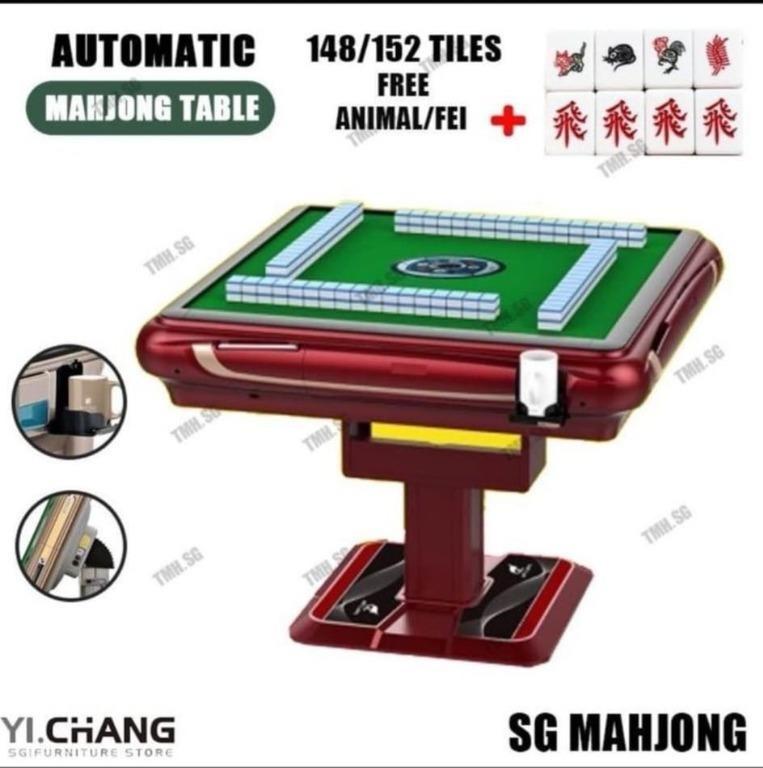 Automatic Mahjong Table Foldable, Sports Equipment, Other Sports