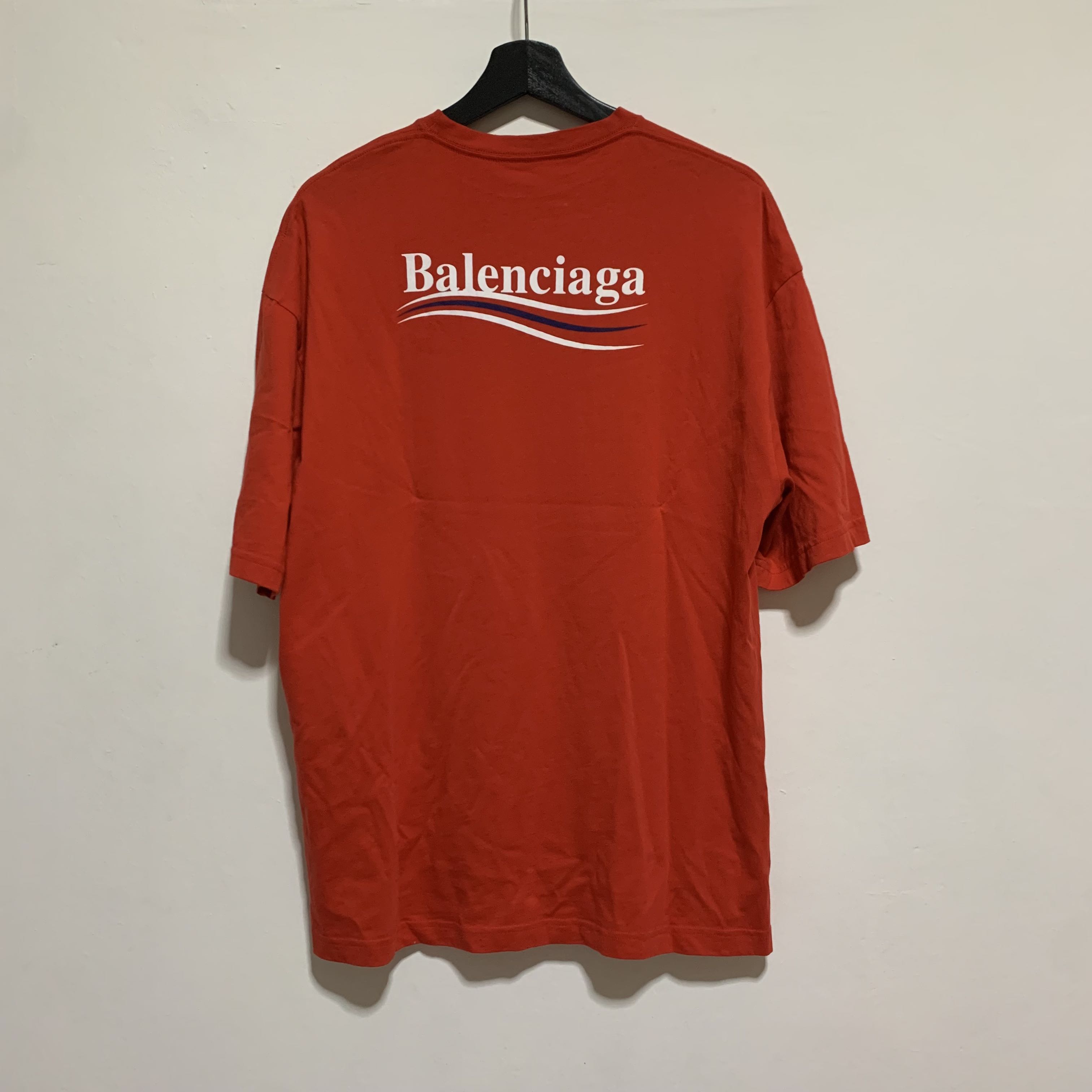Yeezy Gap Engineered by Balenciaga Tshirt Red  KingsLuxe