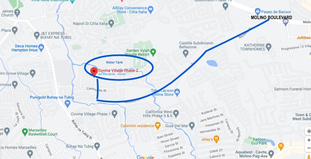 Bank foreclosed, House and Lot, Covina Subdivision, Imus Cavite with