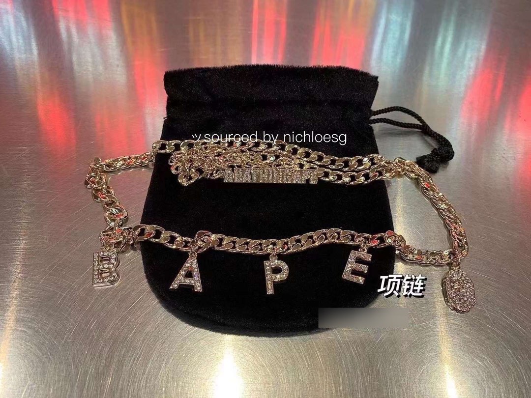 BAPE BELLY CHAIN, Women's Fashion, Watches & Accessories, Belts on