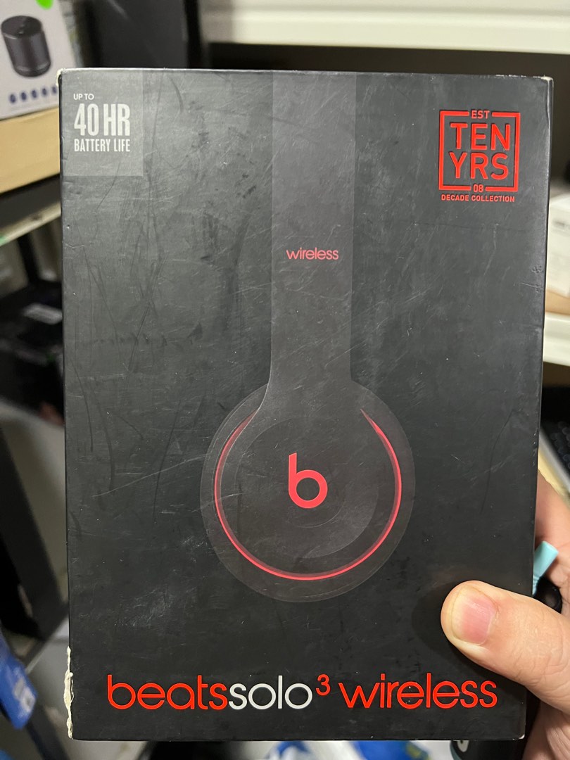 Beats solo 3 wireless decade collection 100 ori like new Audio