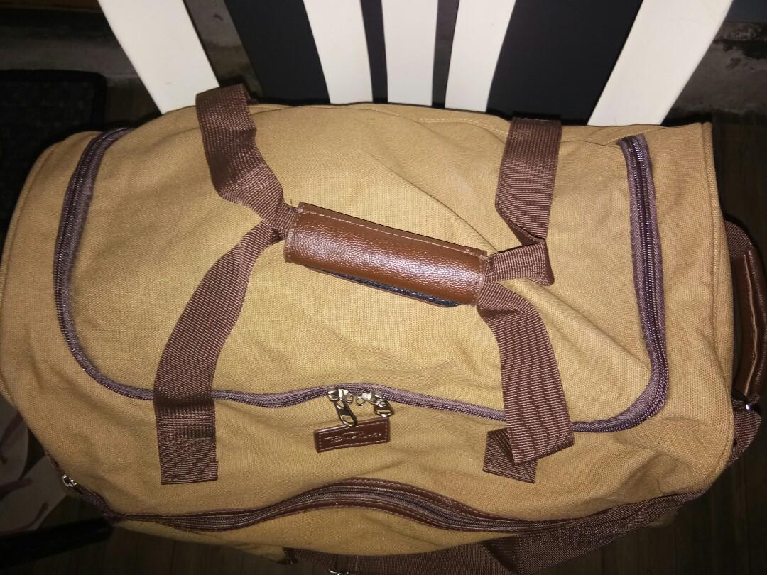Bella Russo Rolling Travel Bag, Men's Fashion, Bags, Backpacks on Carousell