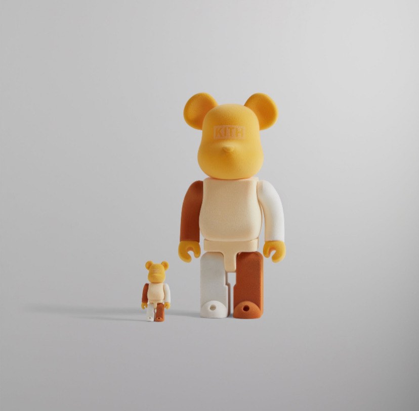 BE@RBRICK x KITH Desert 400% & 100%, Hobbies & Toys, Toys & Games 