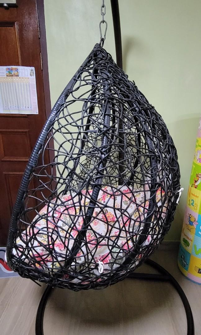 Bird Cage Swing Chair, Furniture & Home Living, Furniture, Other Home