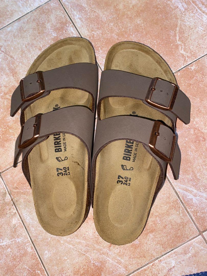 white birkenstock 37