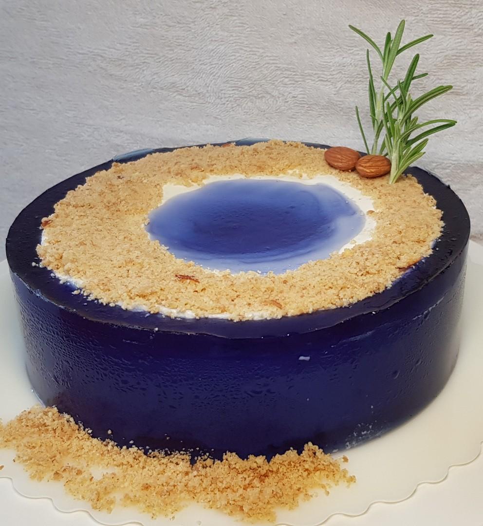 M535) Blue Dust Birthday Cake (Half Kg). – Tricity 24