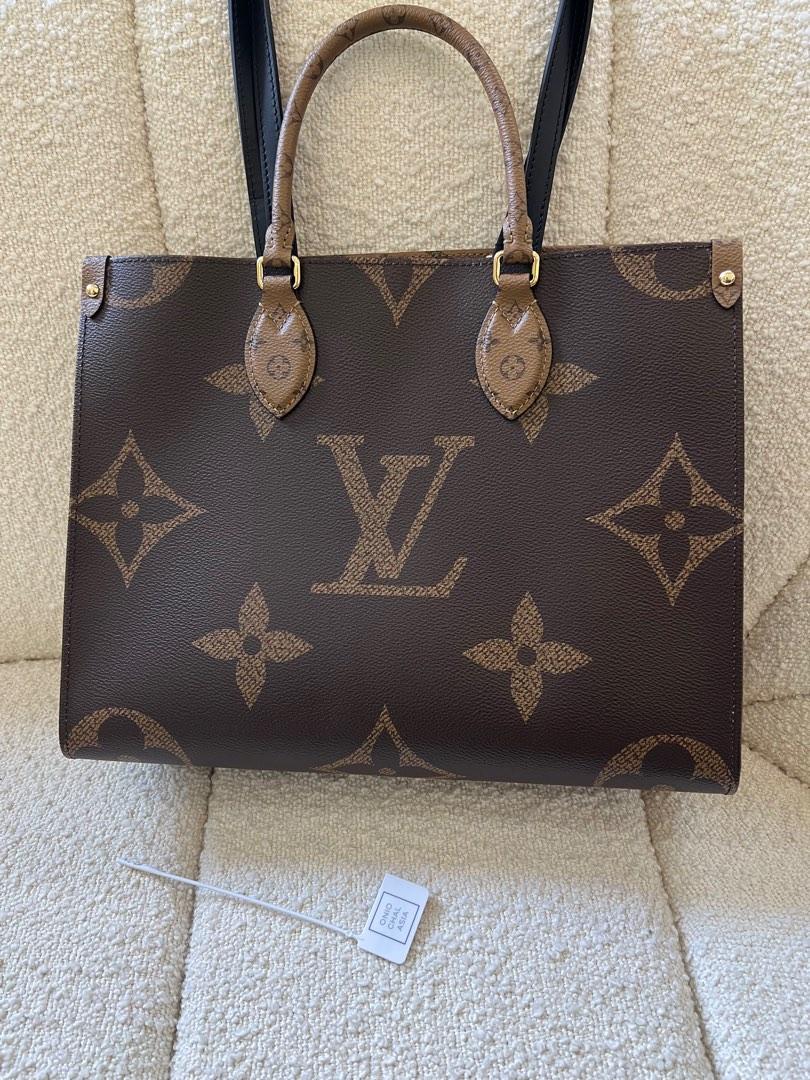 🦄BNEW LOUIS VUITTON OTG MM Size Onthego Reverse Monogram ✨ Authentic LV,  Luxury, Bags & Wallets on Carousell
