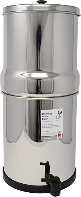 Culnflun Wasserfilterständer Aus Edelstahl - 23,5x15,5 Cm Mit Rutschfesten Füßen
