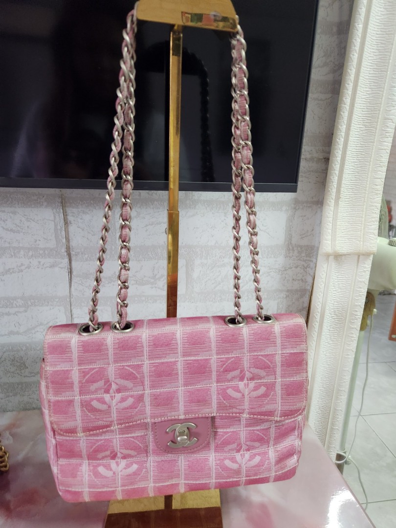 Chanel Bag Travel Line pink, Women's Fashion, Bags & Wallets