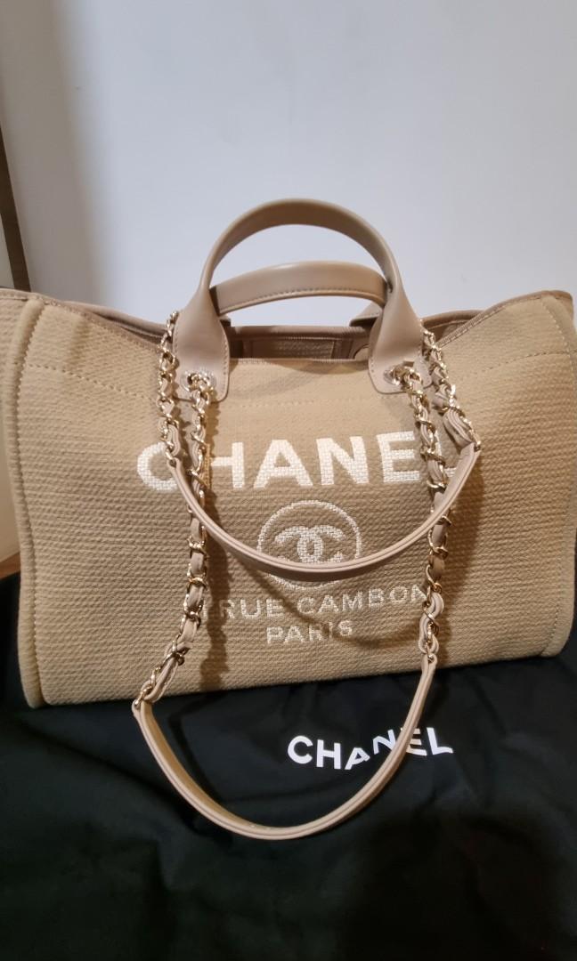 CHANEL Canvas Exterior Tote Bags & Handbags for Women, Authenticity  Guaranteed