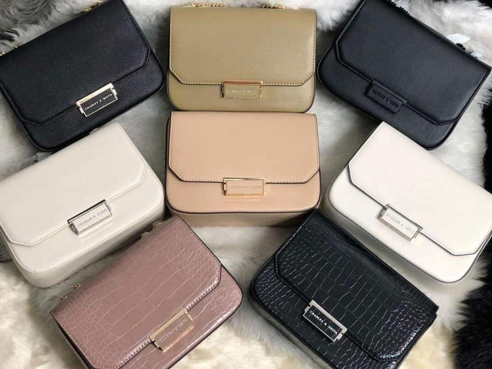 Charles & Keith Croc-Effect Structured Crossbody Bag (Category: Cross-body Bags) located in Cavite. Submitted by LuxbyMarifrance (Listing ID 1183169473, Image 1). Description: 🏷 1,300+ SF 🛍 Charles & Keith Croc-Effect Structured Crossbody Bag 📏 W20 x H15 x D6 cm 🖍 Crock Pink, Croc Black, Plain Black, All black, Khaki, Beige, White, Gray, Maroon ✨All trademarks, logos and brand names are the property of their respective owners. .