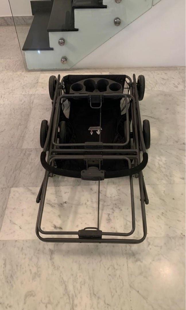 Joovy twin roo deals chicco keyfit 30